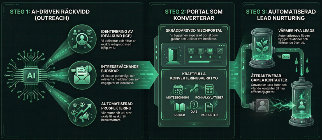 Portalfabrikens Process – Från räckvidd till nurturing